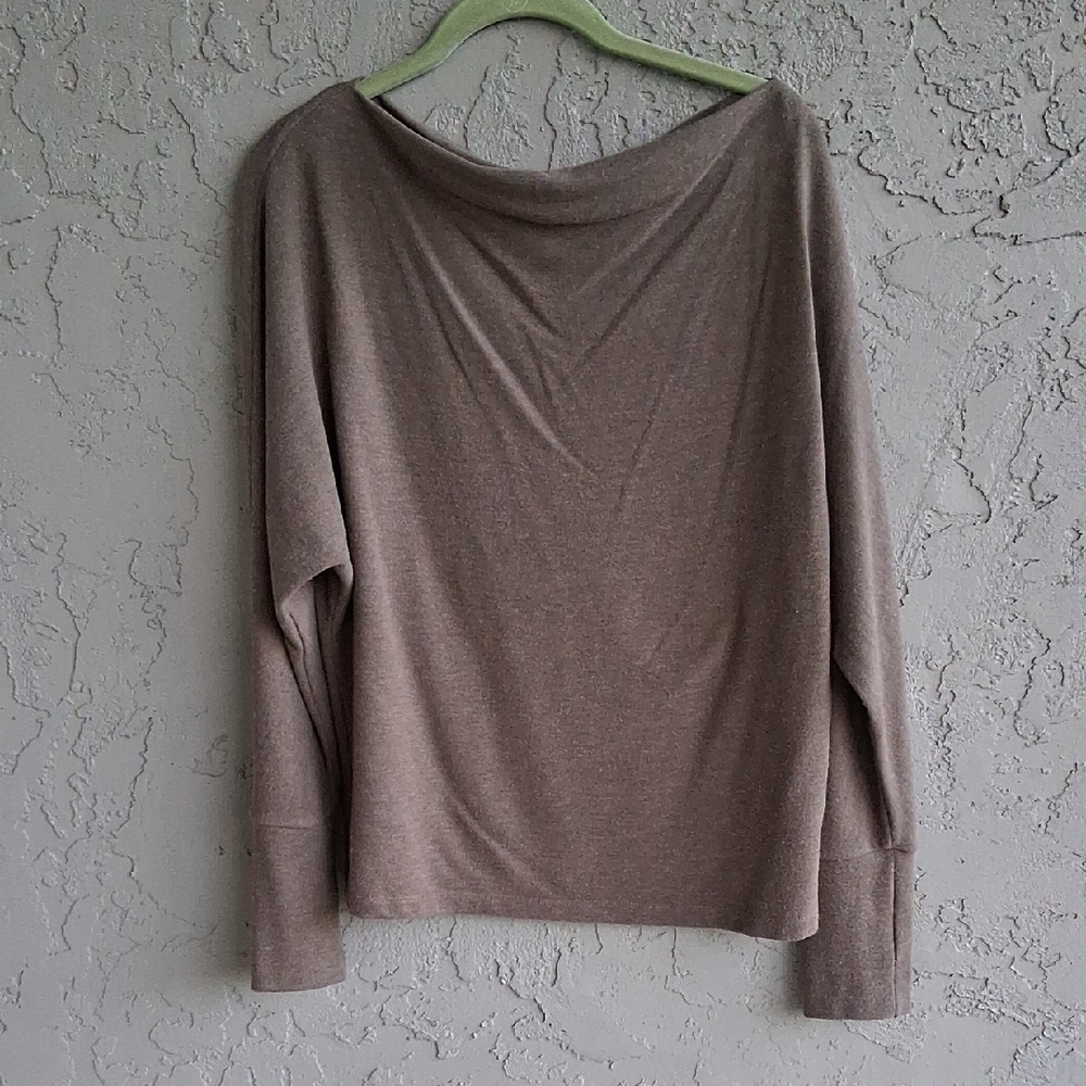 Velvet by Graham & Spencer Cozy Brown Top